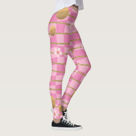 HEART PATTERN LEGGINGS