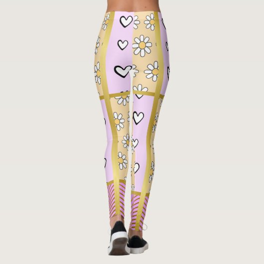 HEART PATTERN LEGGINGS (Achterkant)