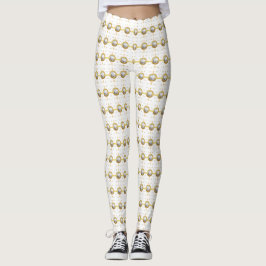 HEART PATTERN LEGGINGS