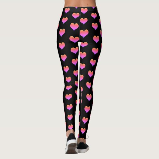 Heart Pattern Leggings (Achterkant)