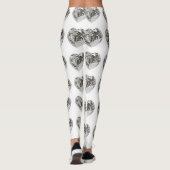 Heart Pattern Leggings (Achterkant)