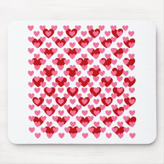 Heart Pattern Muismat (Voorkant)