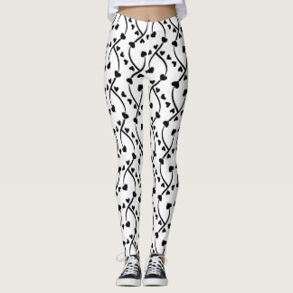 Heart Pattern Seamless Design Leggings