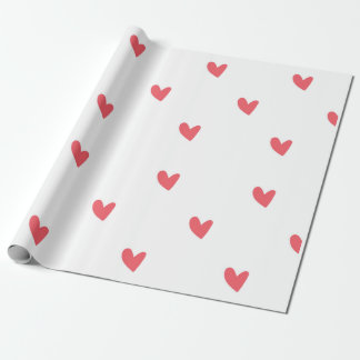 Heart Pattern Wrapping Paper Cadeaupapier