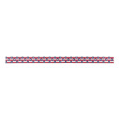 Heart Patterned Texas State Flag Lint (Voorkant)