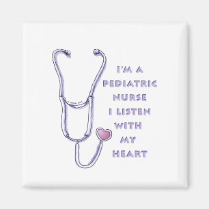 Heart Pediatric Nurse Magnet Magneet