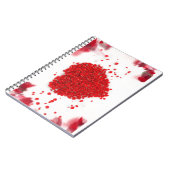 Heart Petals Notitieboek (Linkerzijde)