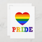 Heart Pride Briefkaart (Voorkant / Achterkant)