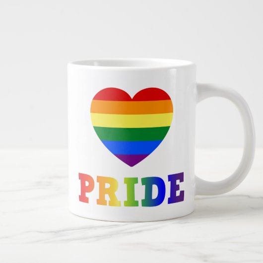 Heart Pride Extra Grote Beker (Rechts)