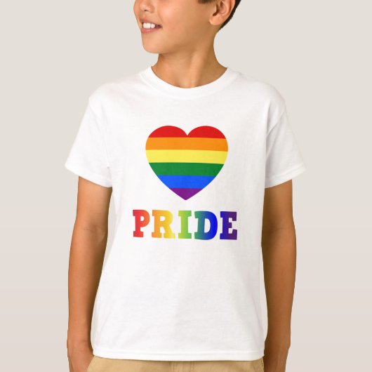 Heart Pride T-shirt (Voorkant)