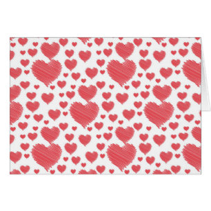 Heart Print Happy Valentines Day