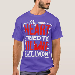 Heart Probeert me hart te doden Open Heart T-shirt