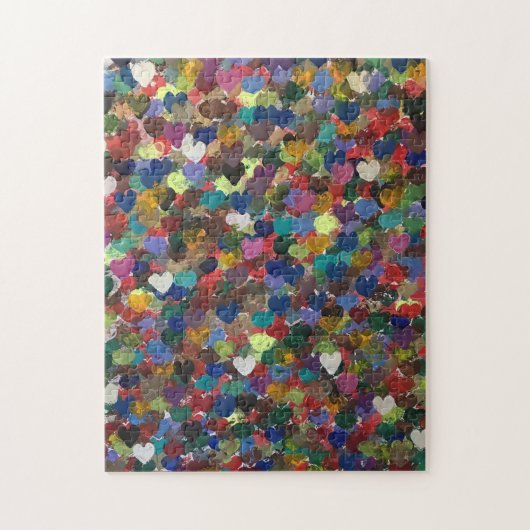 Heart Puzzle Legpuzzel (Verticaal)