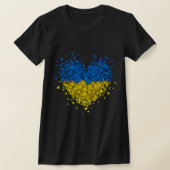 Heart Puzzle Ukraine houdt van Oekraïense vlag S T-shirt (Laagn)