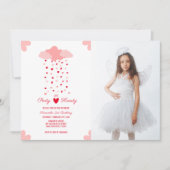 Heart Rain Delight Verjaardagsfoto Kaart (Voorkant)