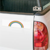 Heart Rainbow Bumpersticker (Op Truck)