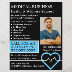 Heart Rate Monitor, General Practitioner, verpleeg Flyer