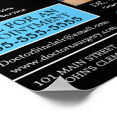 Heart Rate Monitor, General Practitioner, verpleeg Poster (Hoek)