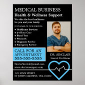 Heart Rate Monitor, General Practitioner, verpleeg Poster (Voorkant)