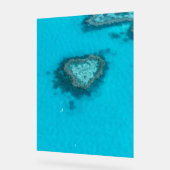 Heart Reef Nature Acryl Bord (Hoek)