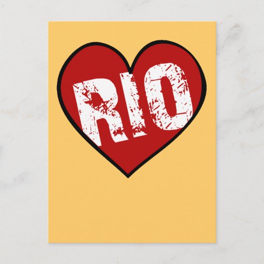 HEART RIO BRIEFKAART (Voorkant)