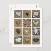 Heart Rocks Briefkaart (Voorkant / Achterkant)