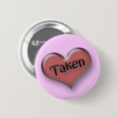 Heart Ronde Button 5,7 Cm (Voorkant /achterkant)