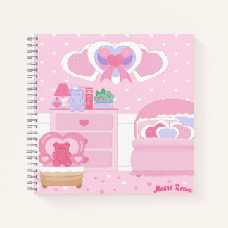 Heart Room Spiral notebook Notitieboek