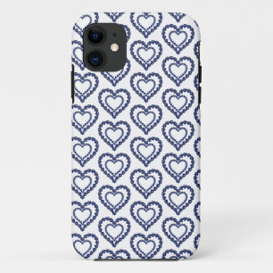 Heart Sapphire Gemstone iPhone 11 Hoesje