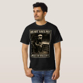 Heart Says Pit Knees Say Balcony Classic T-Shirt (Devant entier)