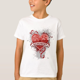 Heart Schubert T-shirt
