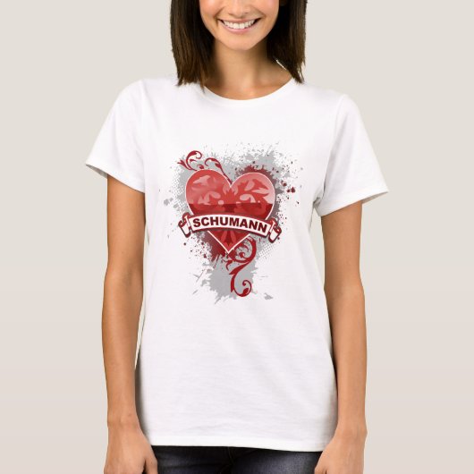 Heart Schumann T-shirt (Voorkant)