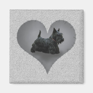 Heart Scottie Magneet