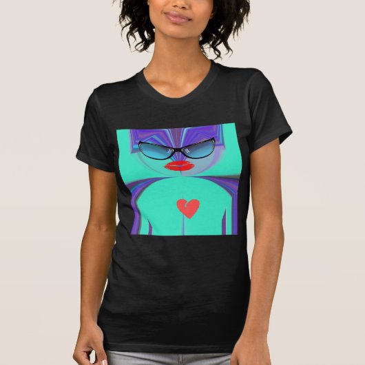 Heart Selfie T-shirt (Voorkant)