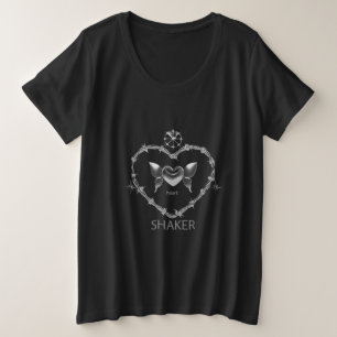 "Heart Shaker: Liefde in Motion T-Shirt Design"