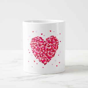 Heart Shape Valentijnsdag Love Gift Extra Grote Beker