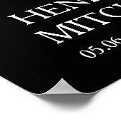 Heart Shaped 36 Photo Collage Funeral Square Poster (Hoek)