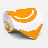 Heart Shaped Eyes Emoji Stropdas (Opgerold)