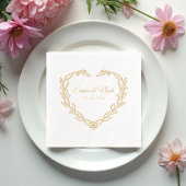 Heart Shaped Floral Wedding