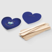 Heart Shaped Handwaaier (Niet-gemonteerd)