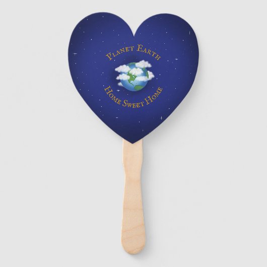 Heart Shaped Handwaaier (Voorkant)
