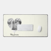 Heart Shaped Lijst voor Foto uploaden Bureaumat (Keyboard & Muis)