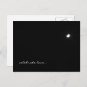 Heart Shaped Moon Briefkaart (Voorkant / Achterkant)