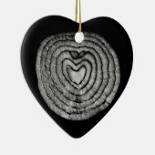 Heart Shaped Onion Keramisch Ornament (Rechts)