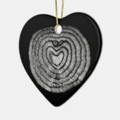 Heart Shaped Onion Keramisch Ornament (Links)