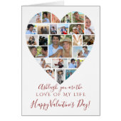 Heart Shaped Photo Collage Valentines Day (Devant)