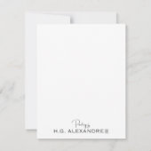 Heart Shaped Poetry Card Bedankkaart (Achterkant)