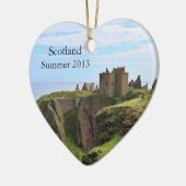 Heart Shaped Scotland Foto Ornament (Links)