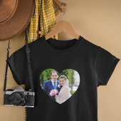 Heart Shaped Weduwfoto T-shirt
