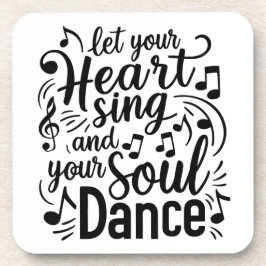 Heart Sing-Onderzetter Bier Onderzetter